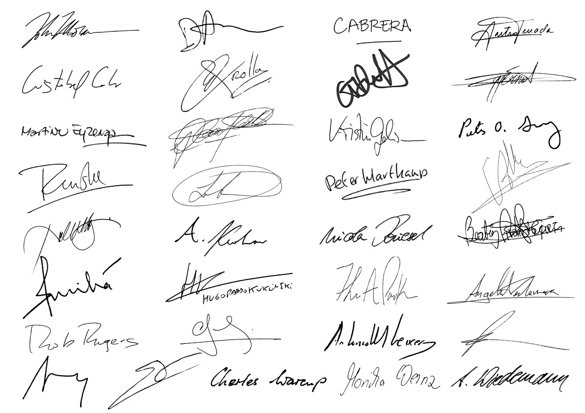 Signatures